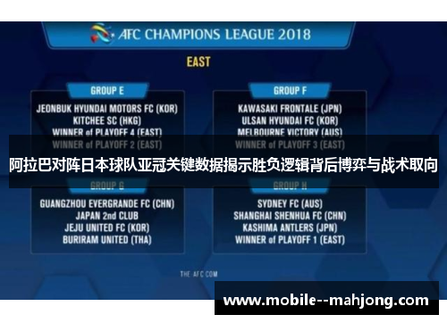 阿拉巴对阵日本球队亚冠关键数据揭示胜负逻辑背后博弈与战术取向